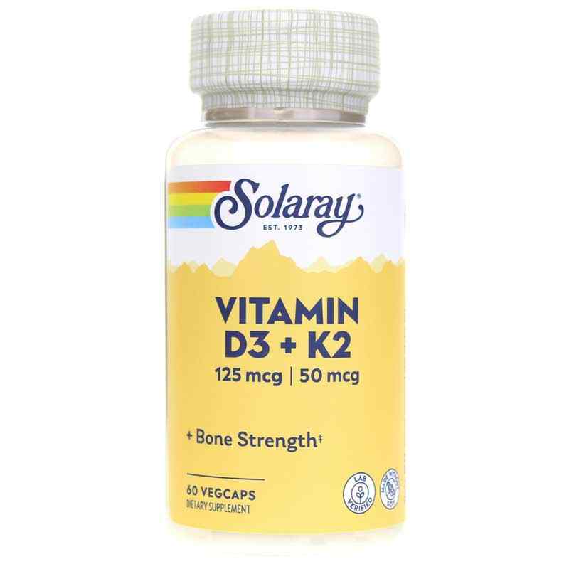 Vitamin D3 + K2 SoyFree, Solaray